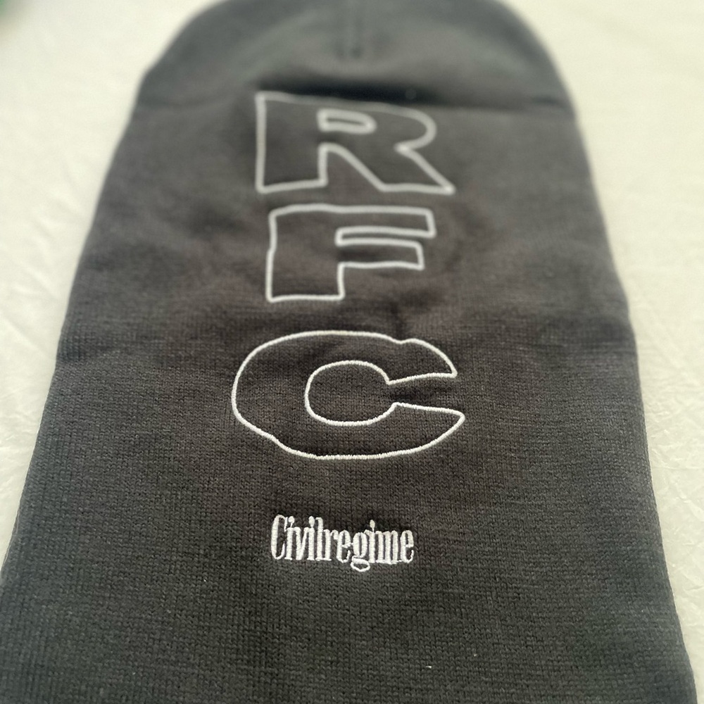 Civilregime Black Balaclava Mask